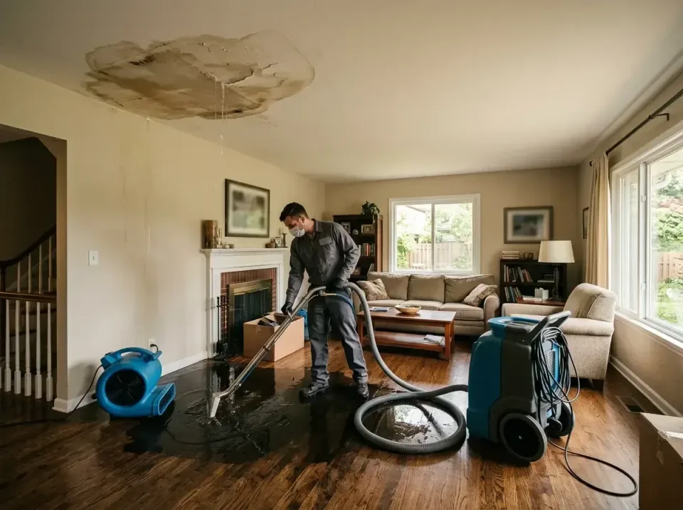 attic-pipe-burst-ceiling-drip-008 — frequently asked questions, Water Damage Restoration & Carpet Care in Port Salerno, FL